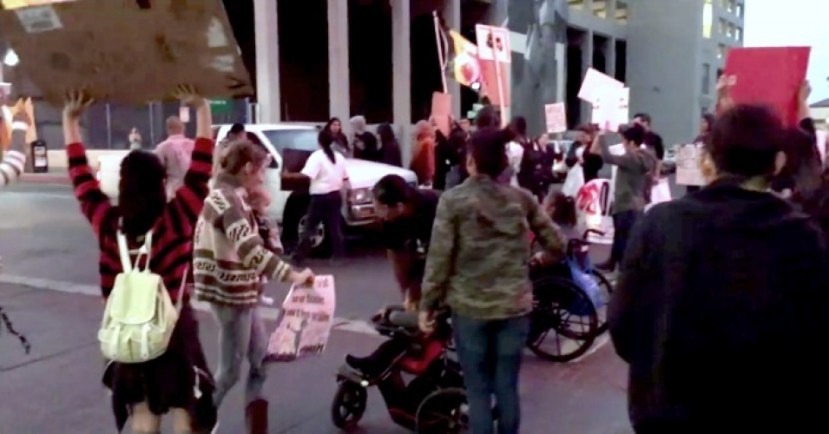 indigenous-protest-truck-plowed-through-nevada